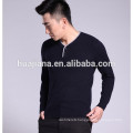 Inner Mongolia cashmere man's V neck sweater